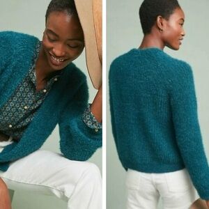 Anthropologie Sleeping on Snow Sweater Sz XS